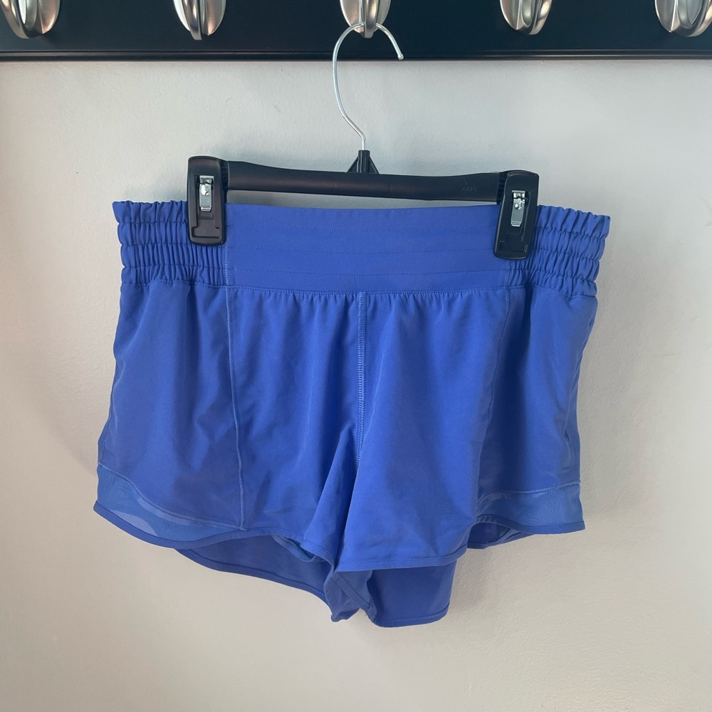 High rise lululemon shorts
